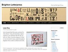 Tablet Screenshot of brightonletterpress.co.uk